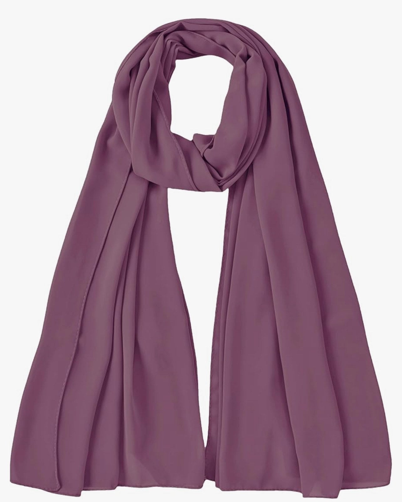 Premium Chiffon Scarf - Purple
